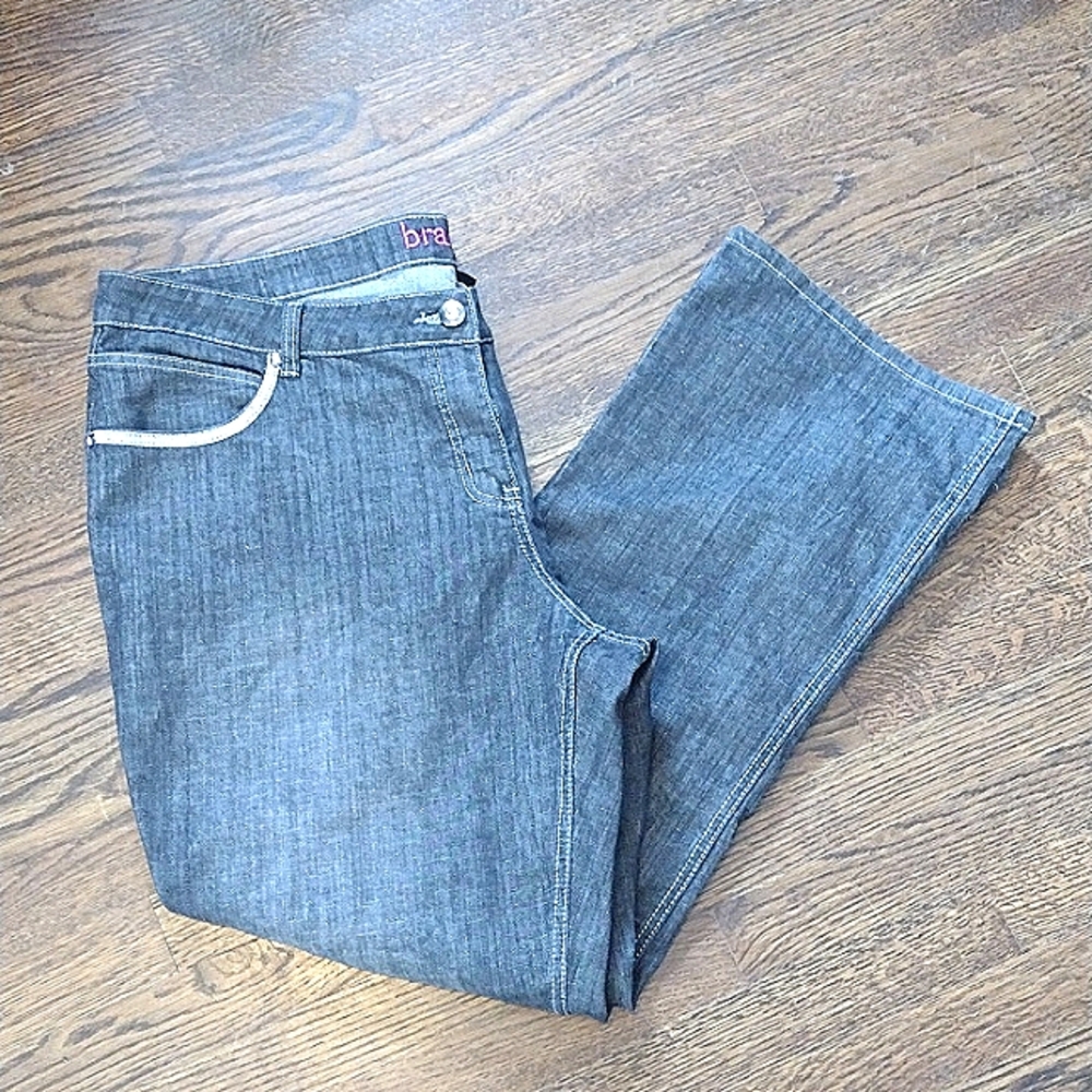 Bradley black wash jeans with rhinestone details size 22w